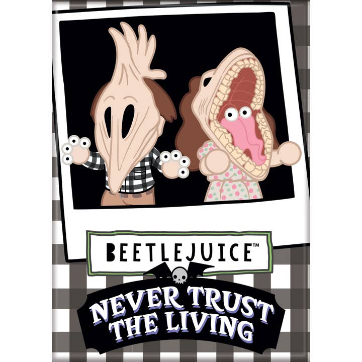 Beetlejuice: Barbara and Adam Monster Magnet (ONLINE ORDER ONLY)