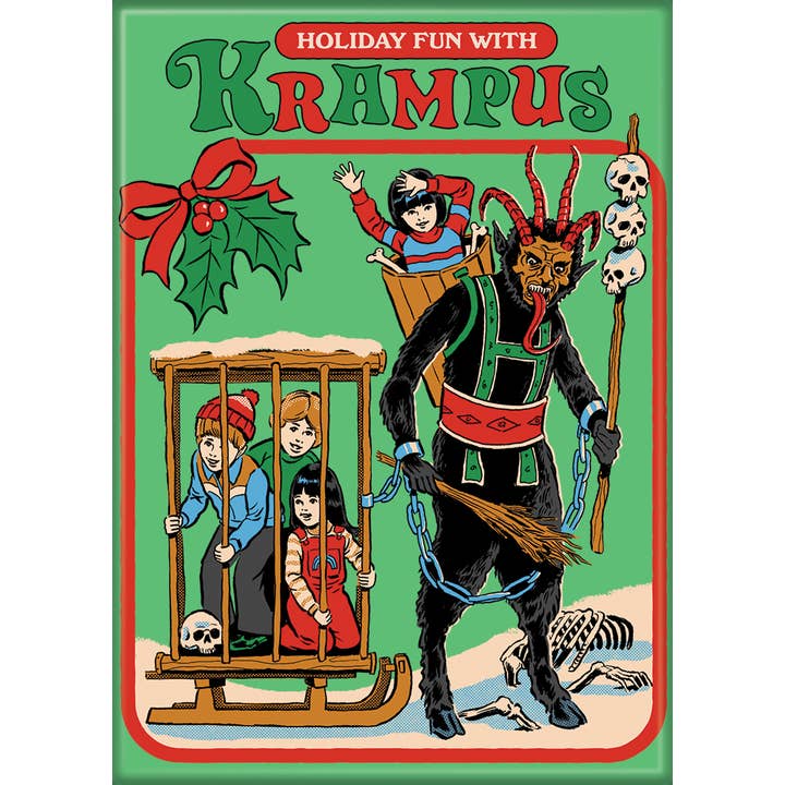 Steven Rhodes: Krampus Magnet (ONLINE ORDER ONLY)