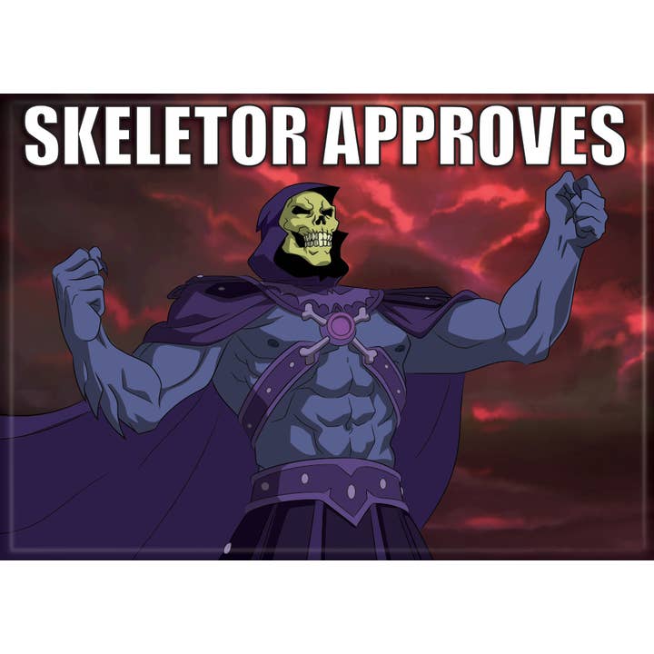 Masters of the Universe: Skeletor Approves Magnet (ONLINE ORDER ONLY)