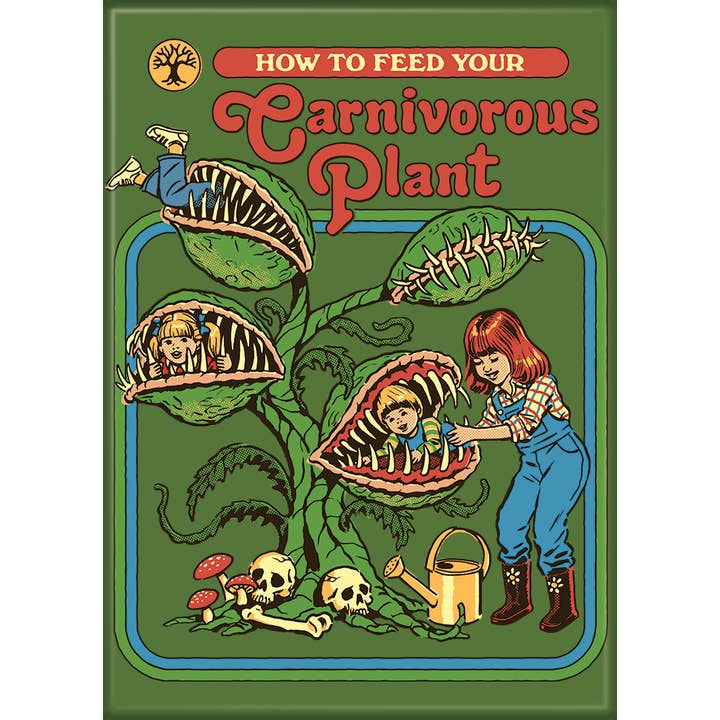 Steven Rhodes: Carnivorous Plants Magnet (ONLINE ORDER ONLY)