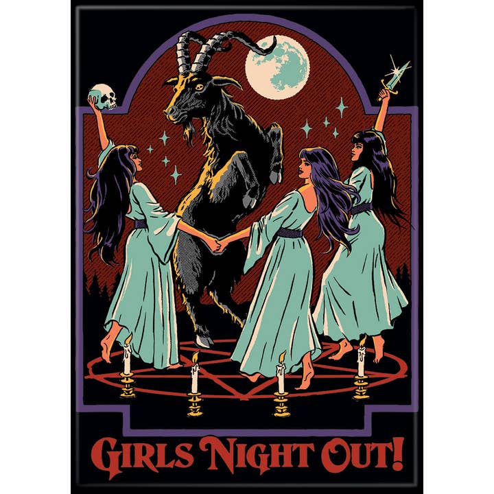Steven Rhodes: Girls Night Out Magnet (ONLINE ORDER ONLY)
