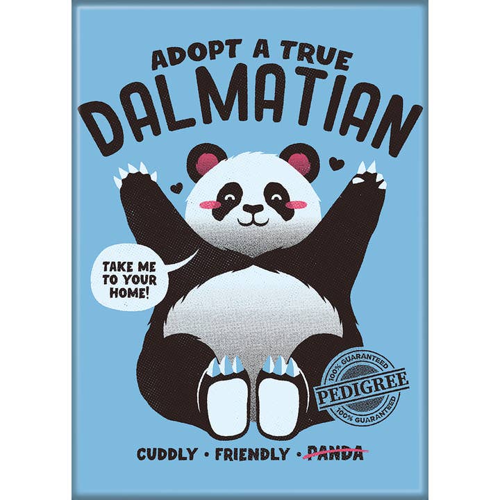 Tobe Fonseca: Adopt A Dalmatian Magnet (ONLINE ORDER ONLY)