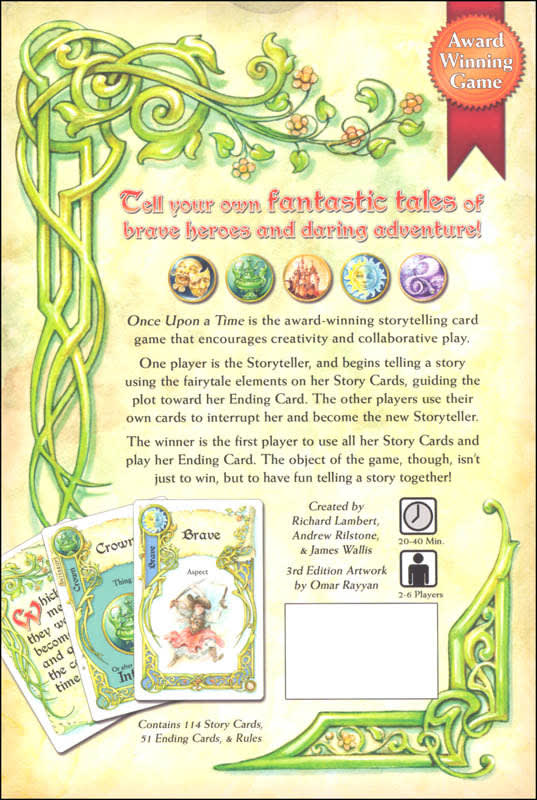 Once Upon a Time: Storytelling Card Game - 3rd Edition (ONLINE ORDER ONLY)