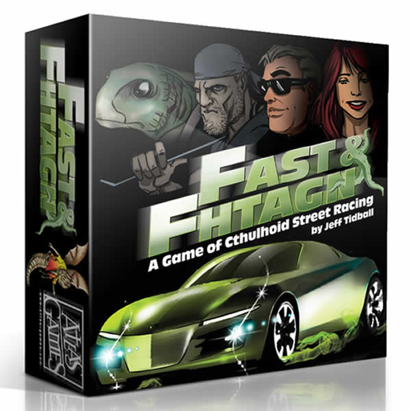 ATG1261 Fast And FHTAGN A Game Of Cthulhoid Street Racing Atlas Games (ONLINE ORDER ONLY)