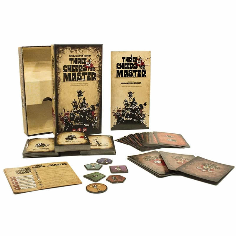 ATG1360 Three Cheers For Master Card Game Atlus Games (ONLINE ORDER ONLY)