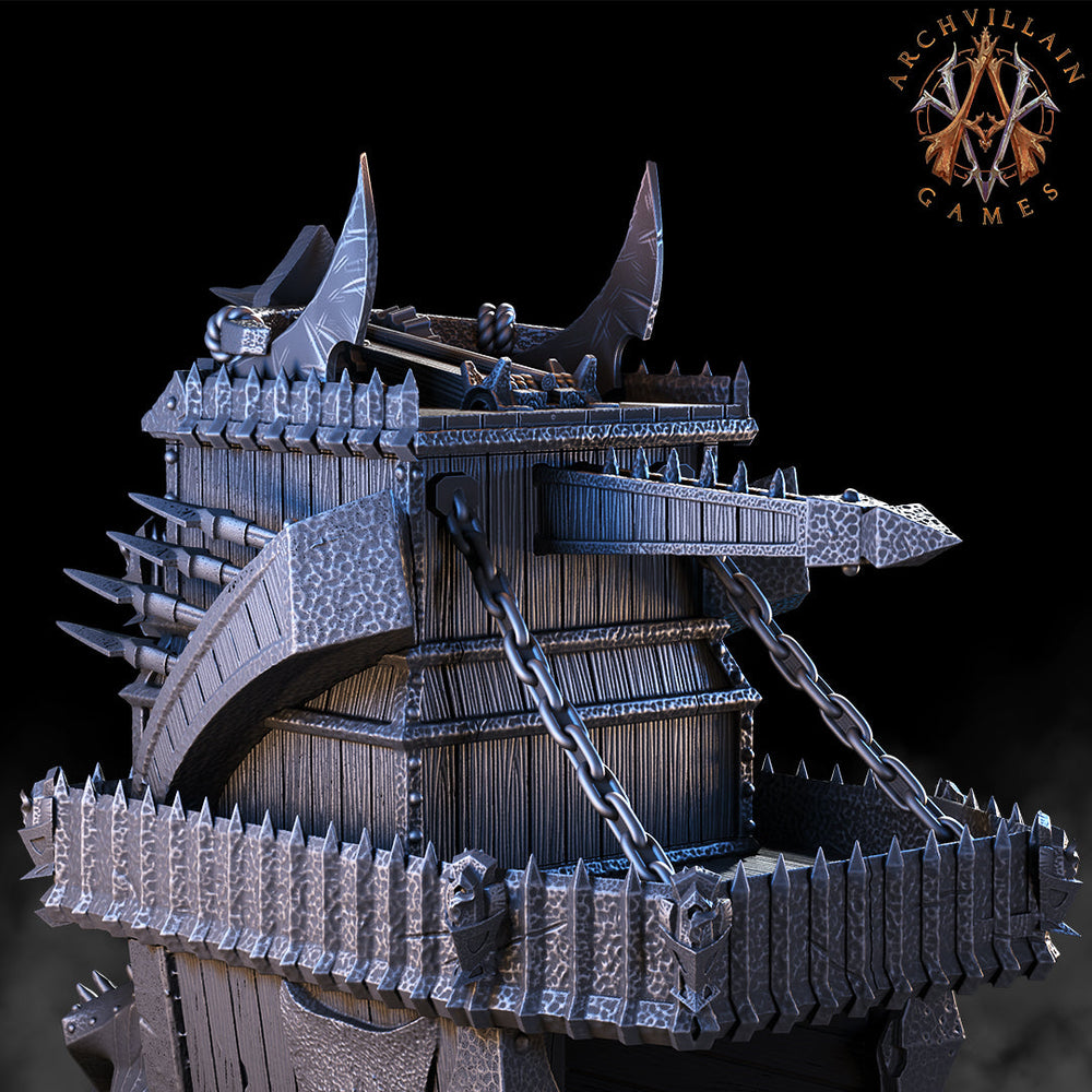 3D Printed Archvillain Games - Charon's Tower of Death 28mm 32mm D&D (Online Only)