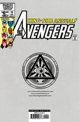 Avengers Annual #10 Unknown Comics Nathan Szerdy Exclusive Virgin Var Facsimile Edition (05/29/2024) (Online Order Only)