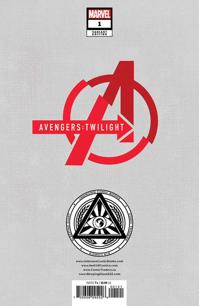 Avengers: Twilight #1 Unknown Comics Davide Paratore Exclusive Var (01/17/2024) (Online Order Only)