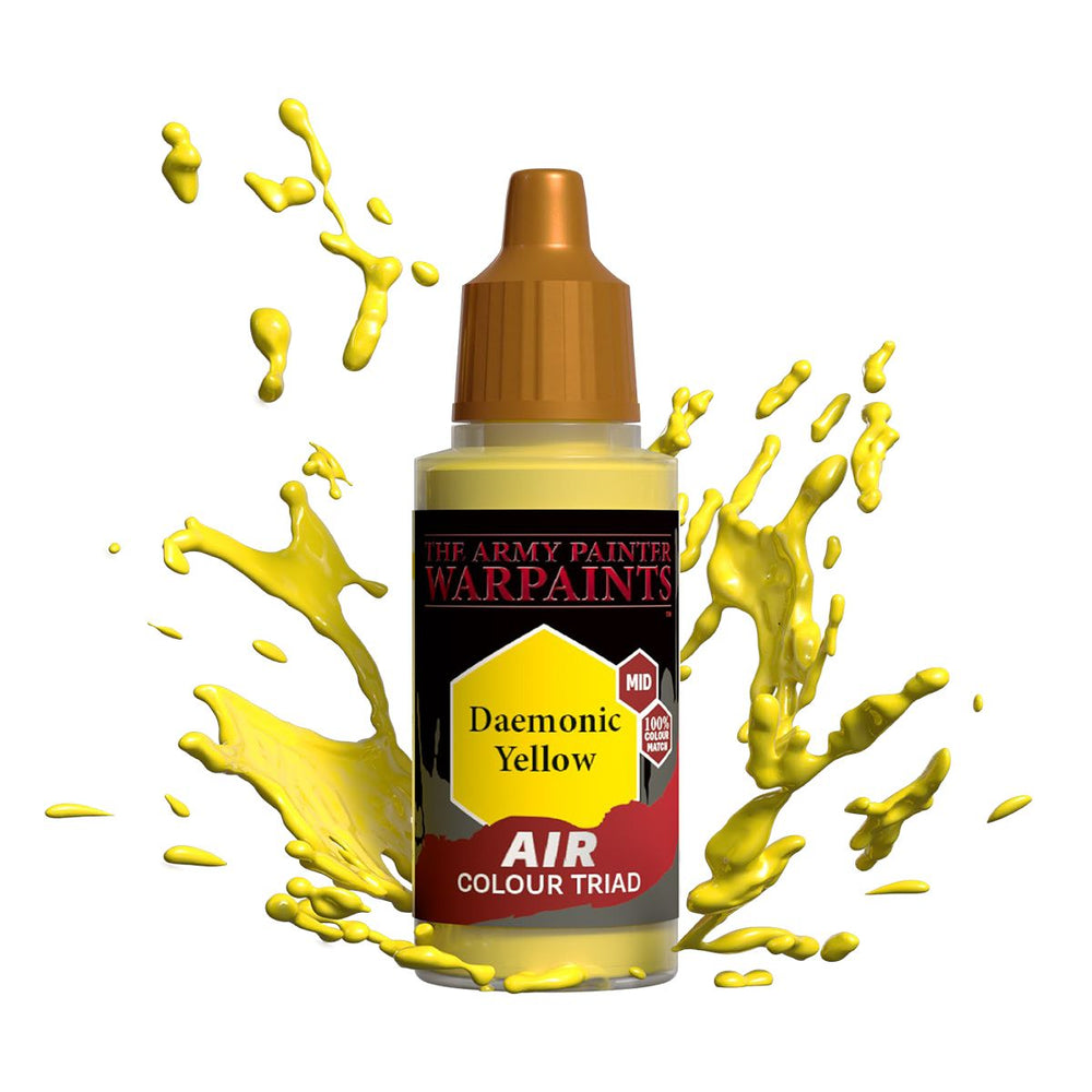 Army Painter Warpaints Air: Daemonic Yellow 18ml (ONLINE ORDER ONLY)
