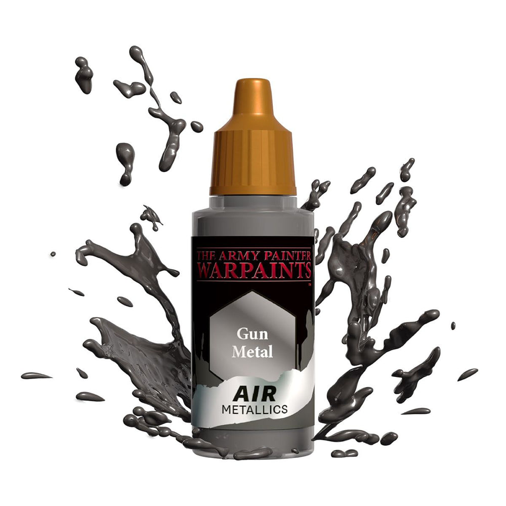 Army Painter Warpaints Air Metallics: Gun Metal (ONLINE ORDER ONLY)