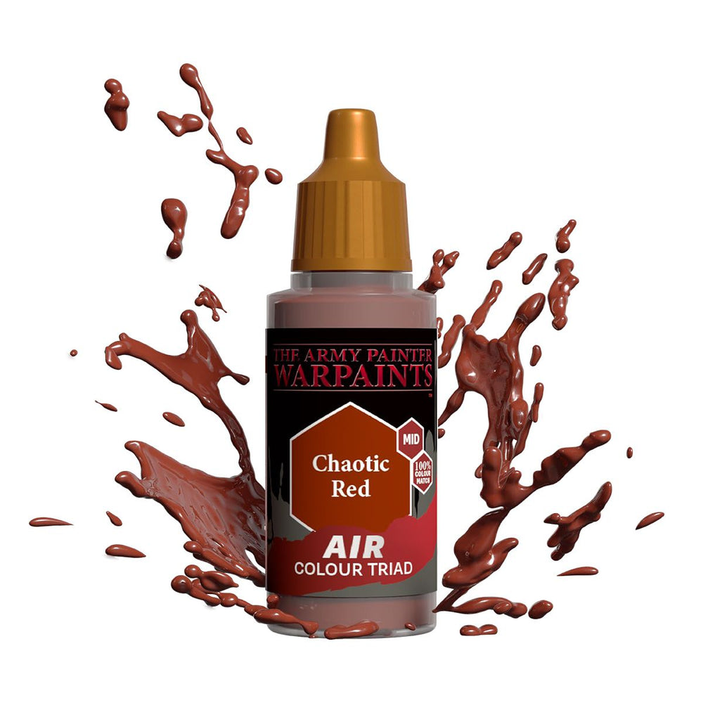 Army Painter Warpaints Air: Chaotic Red 18ml (ONLINE ORDER ONLY)