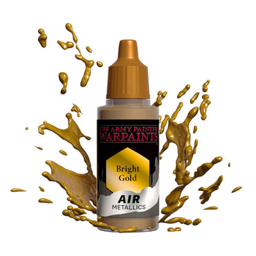 Army Painter Warpaints Air Metallics: Bright Gold 18ml (ONLINE ORDER ONLY)