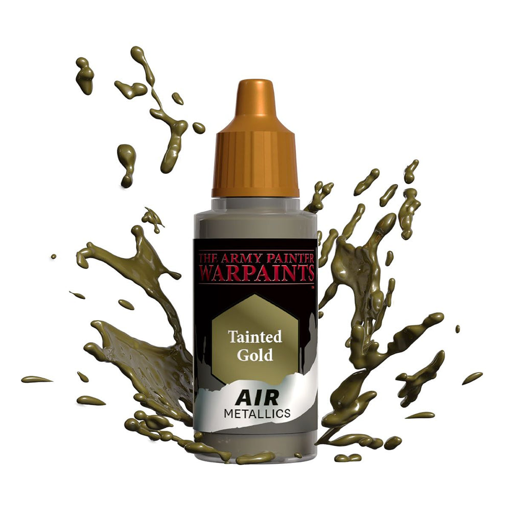 Army Painter Warpaints Air Metallics: Tainted Gold 18ml (ONLINE ORDER ONLY)