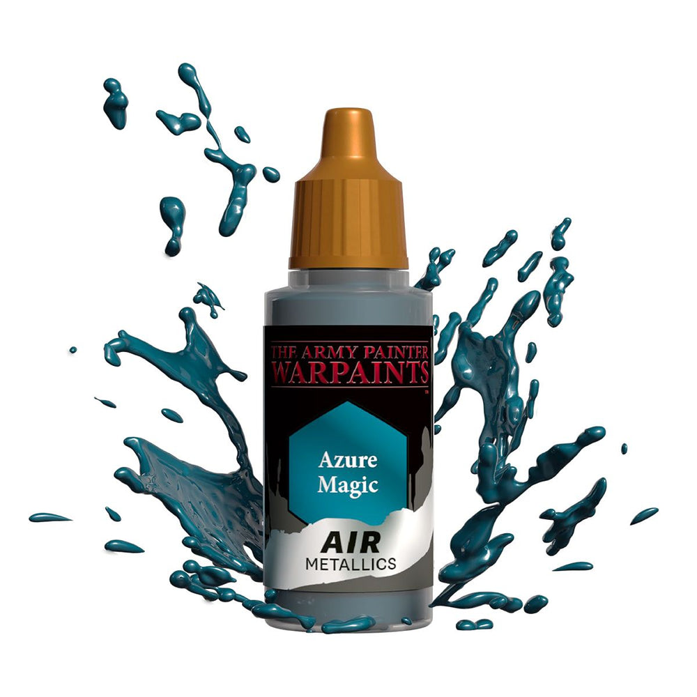 Army Painter Warpaints Air Metallics: Azure Magic 18ml (ONLINE ORDER ONLY)