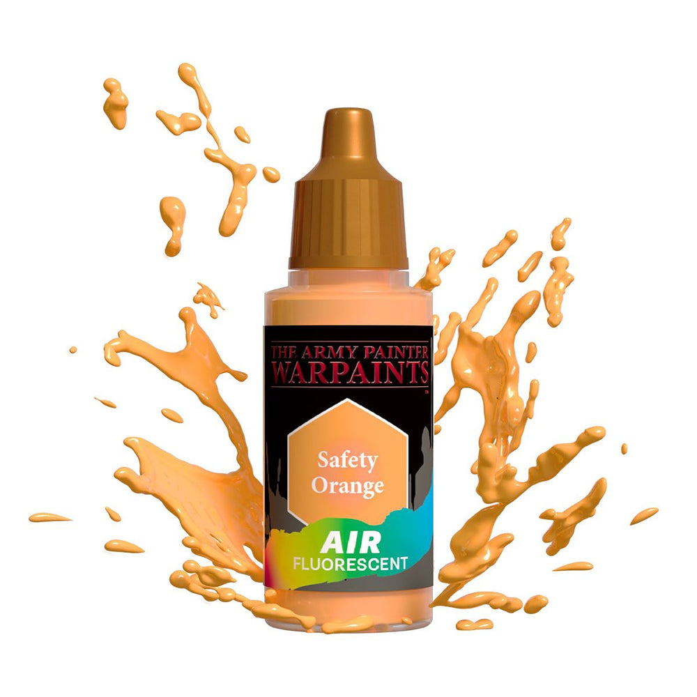 Army Painter Warpaints Air Fluorescent: Safety Orange 18ml (ONLINE ORDER ONLY)