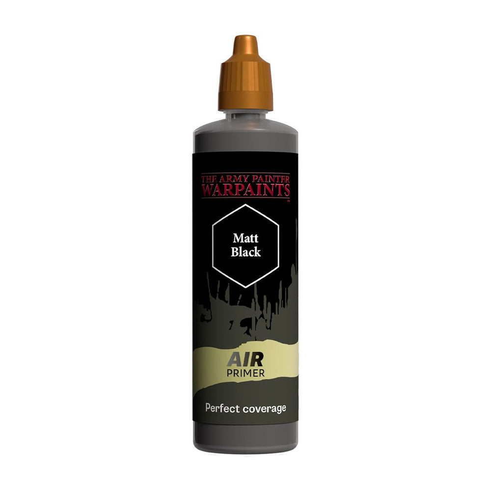 Army Painter Warpaints Air: Primer Black 100 ml (ONLINE ORDER ONLY)