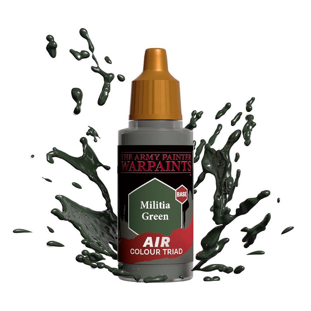 Army Painter Warpaints Air: Militia Green 18ml (ONLINE ORDER ONLY)