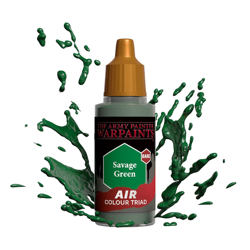 Army Painter Warpaints Air: Savage Green 18ml (ONLINE ORDER ONLY)