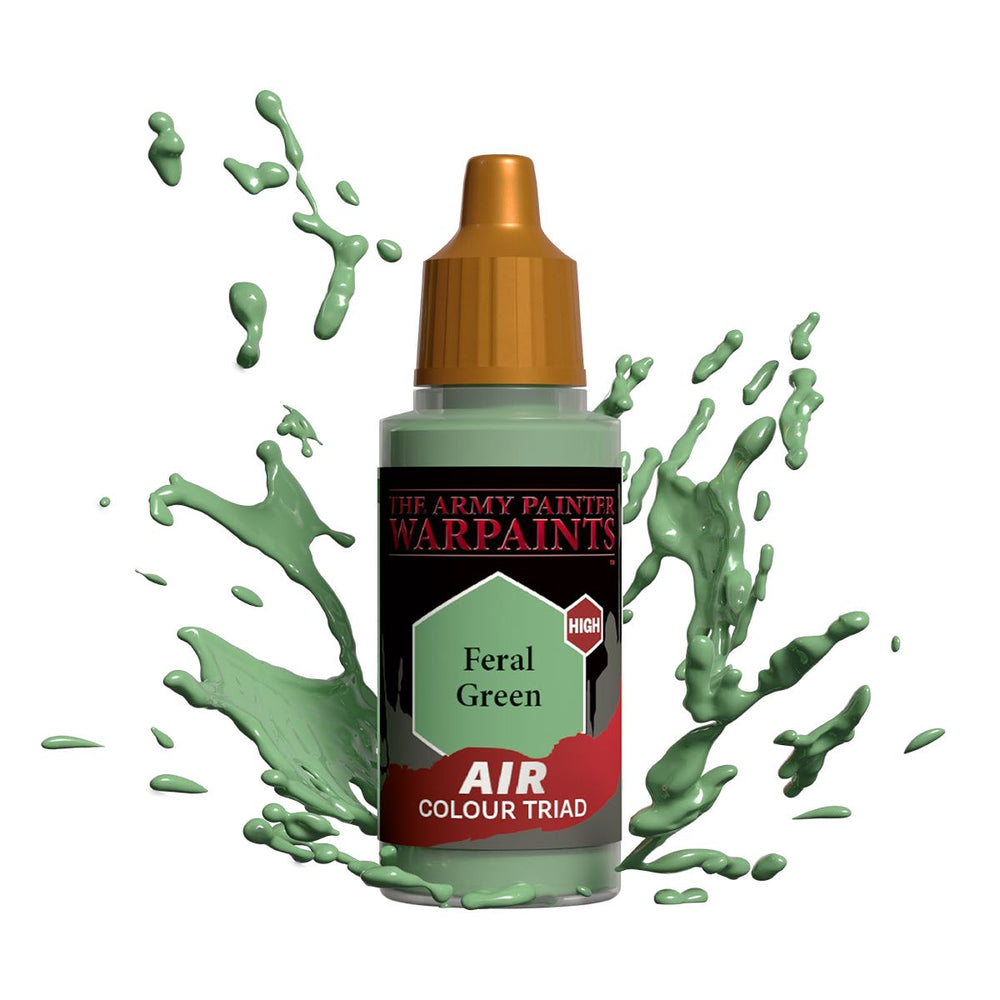 Army Painter Warpaints Air: Feral Green 18ml (ONLINE ORDER ONLY)