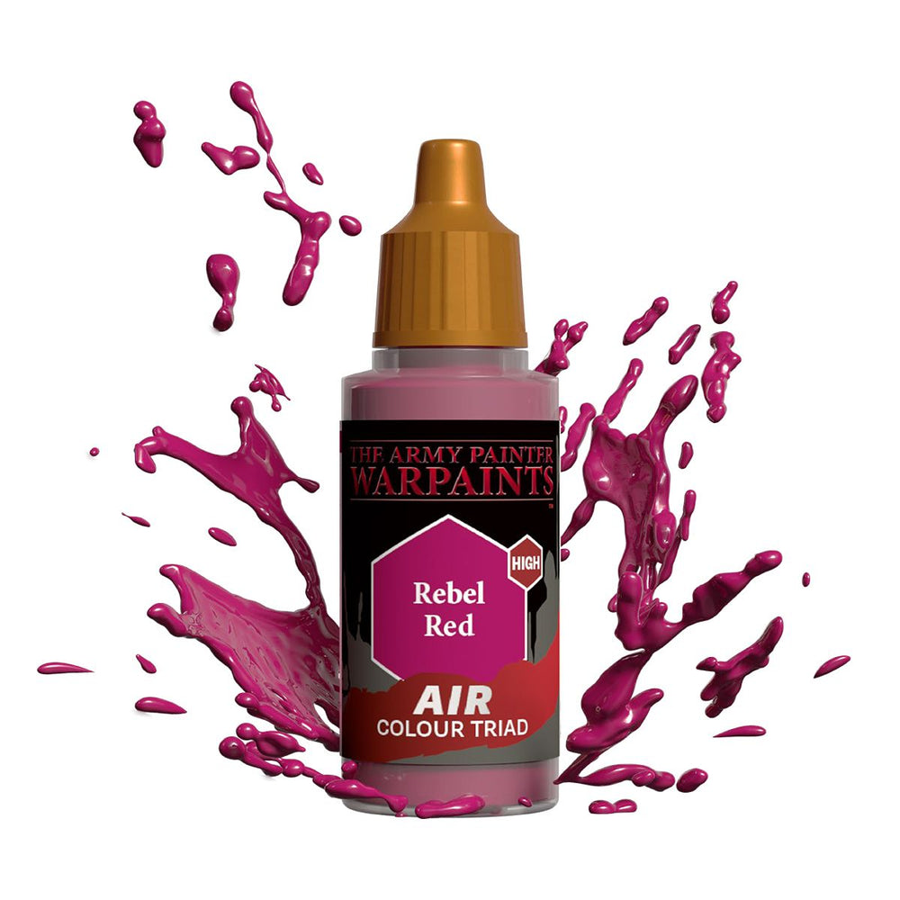 Army Painter Warpaints Air: Rebel Red 18ml (ONLINE ORDER ONLY)