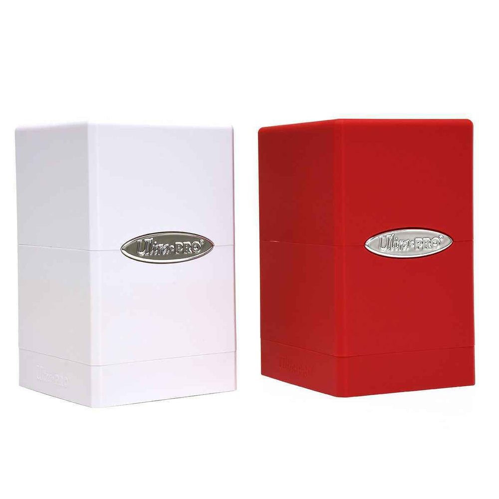 Red & White SATIN® Tower DECK BOX® Bundle (2ct)