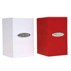 Red & White SATIN® Tower DECK BOX® Bundle (2ct)