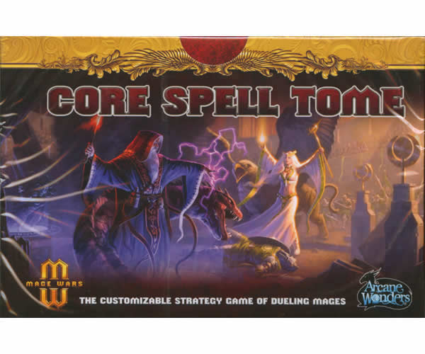 AWG1011 Mage Wars Core Spell Tome Card Game Arcane Wonders (ONLINE ORDER ONLY)