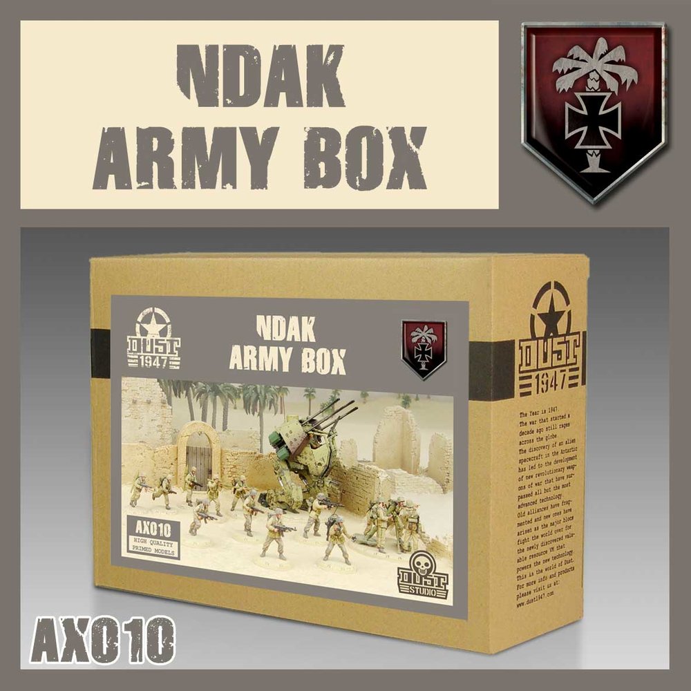 DUST 1947: NDAK Army Box (ONLINE ORDER ONLY)