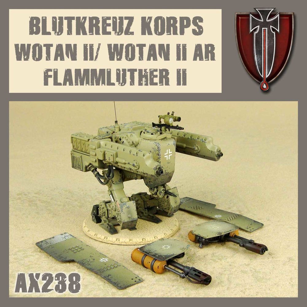 DUST 1947: Blutkreuz Korps Wotan II/IIAR Flammluther II (ONLINE ORDER ONLY)
