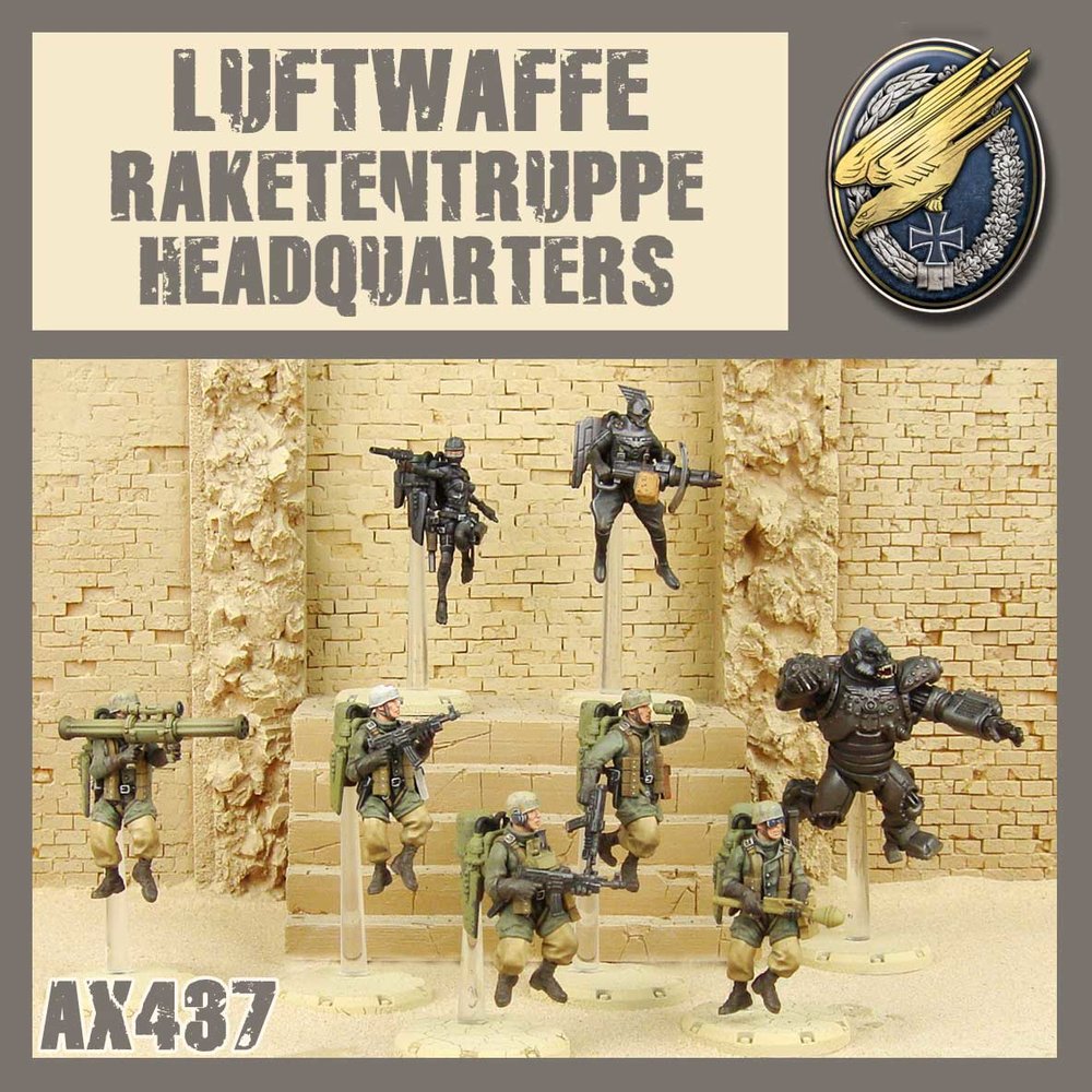 DUST 1947: Raketentruppe HQ (ONLINE ORDER ONLY)