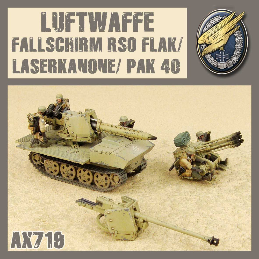 DUST 1947: Fallschirmjäger RSO Flak3/Pak40/Laserkanone (ONLINE ORDER ONLY)