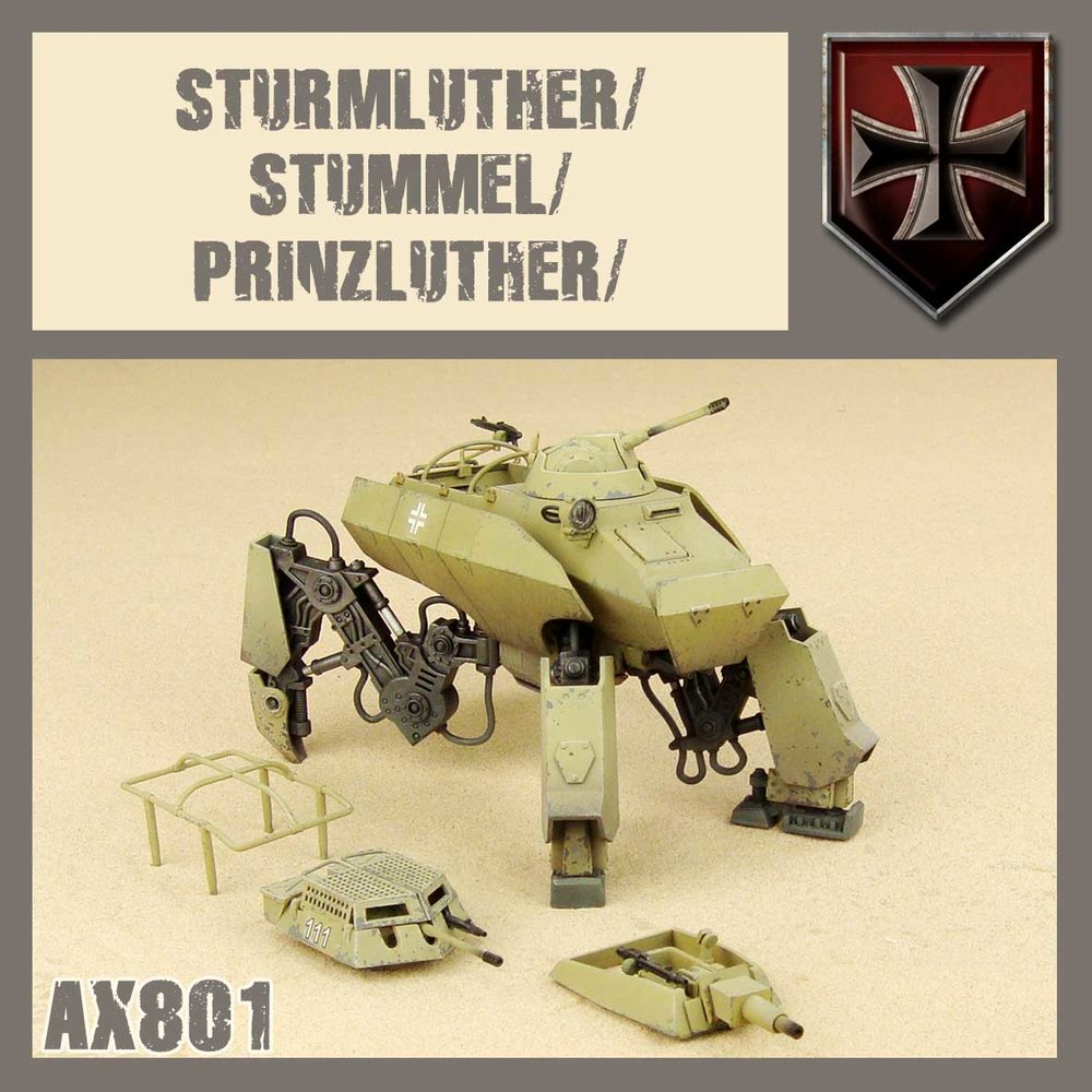 DUST 1947: Sturmluther/Stummel/Prinzluther (ONLINE ORDER ONLY)