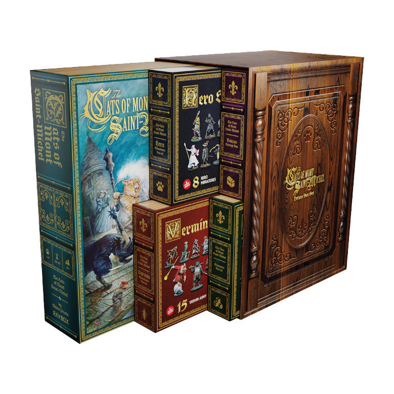 The Cats of Mont Saint Michel: Deluxe Box Set