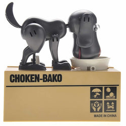 AZIMPT801 Robot Dog Savings Bank Black (ONLINE ORDER ONLY)