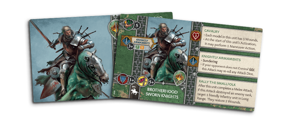 A Song of Ice & Fire: Brotherhood Without Banners Sworn Knights (ONLINE ORDER ONLY)