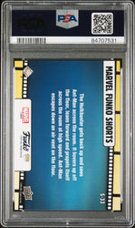 2023 UPPER DECK FUNKO POP MARVEL  SHORTS ANTMAN/HULKBUSTER SHORTSCONFETTI BOMB #S33  PSA 9 (Online Order Only)