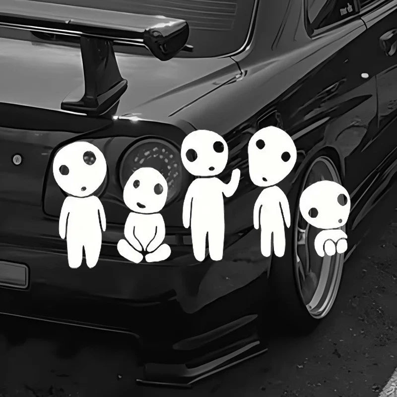 Anime Stickers, Cartoon Stickers, Car Stickers, Vinyl Decals - For Cars, Trucks, Walls, Laptops, Windows, Motorcycles (ONLINE ORDER ONLY)