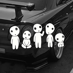 Anime Stickers, Cartoon Stickers, Car Stickers, Vinyl Decals - For Cars, Trucks, Walls, Laptops, Windows, Motorcycles (ONLINE ORDER ONLY)