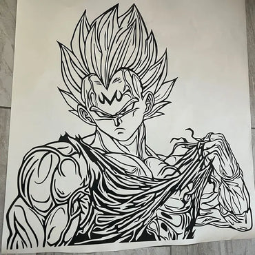 Big Anime Car Sticker Whole Body Car Customization For Side Decorate Exterior Accessories Waterproof PVC Vinyl Decals (ONLINE ORDER ONLY)