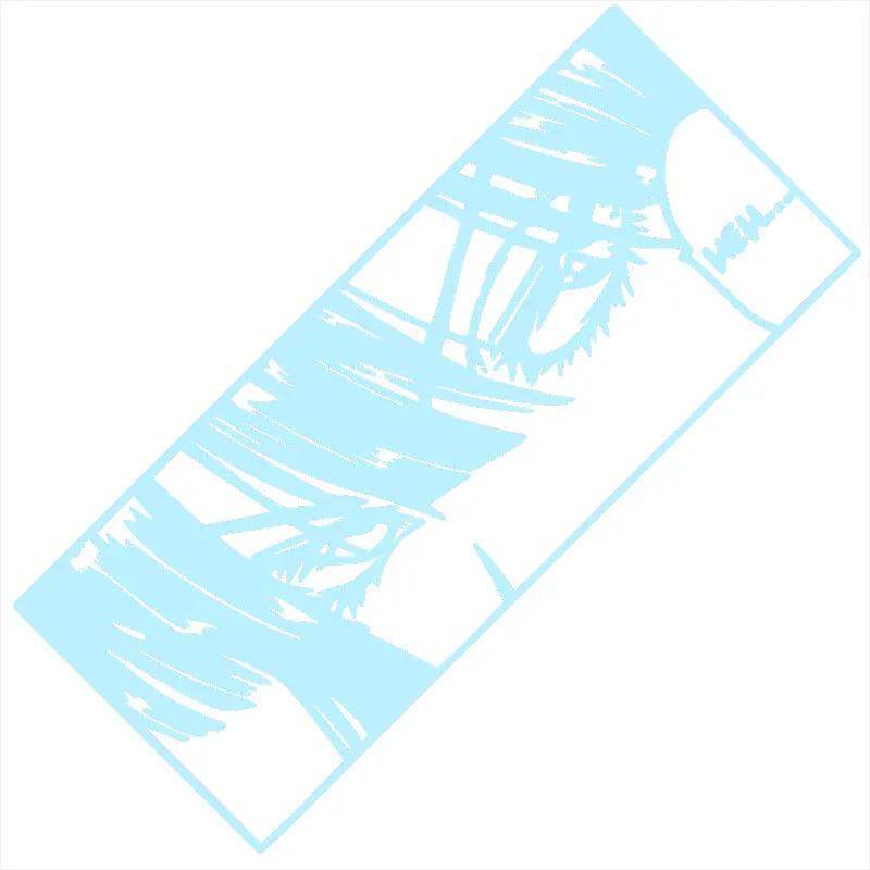 Jdm Car Stickers Beautiful Girl Laptop Stickers Decoration Window Japanese Anime Style Laser Die Cutting PVC Vinyl Decals (ONLINE ORDER ONLY)