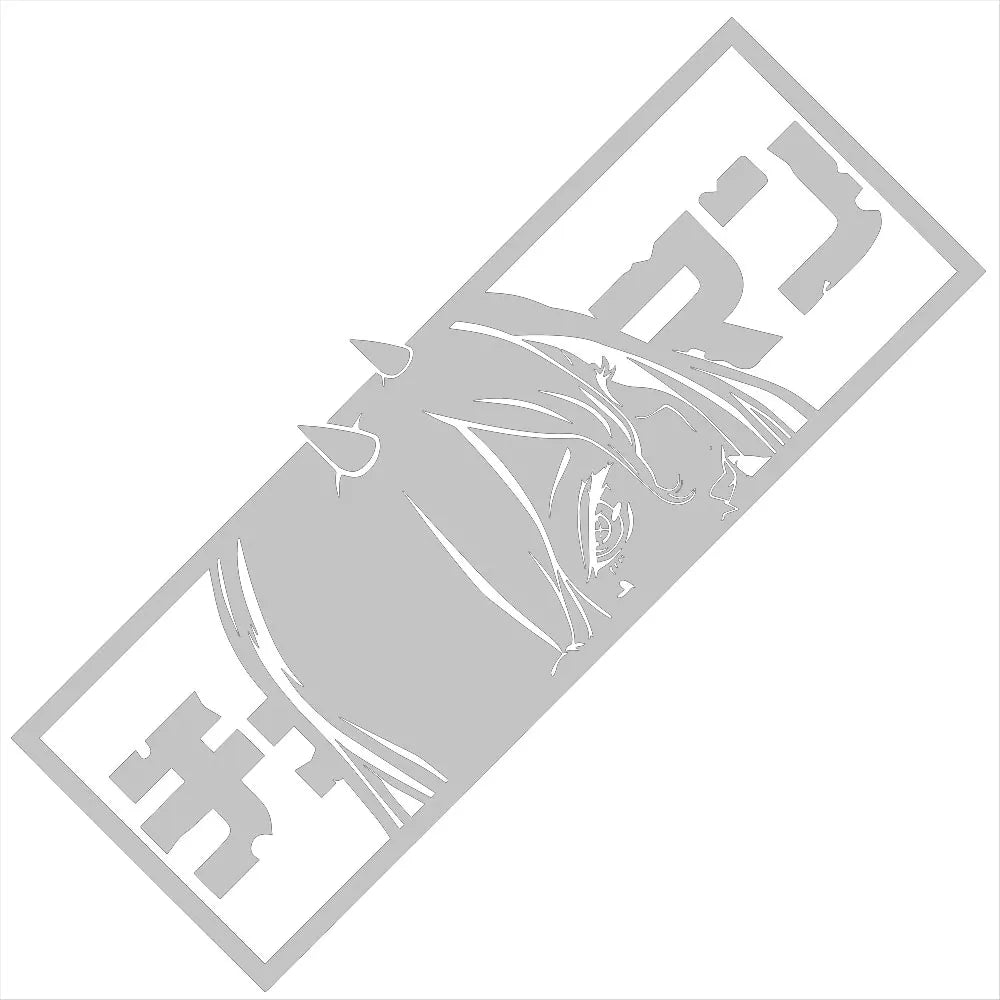 Makima | マキマ Shihai No Akuma | CH∀INS∀WM∀N Car Sticker Anime Beautiful Girl The Window Decoration Die Cutting PVC Laser Decals (ONLINE ORDER ONLY)