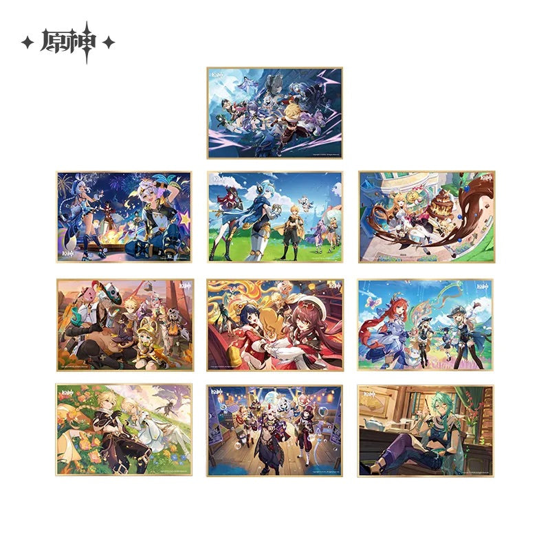 Genshin Impact Shikishi Card Board (ONLINE ORDER ONLY)