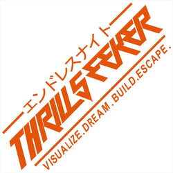 THRILL SEEKER Car Stickers JDM Windshield Banner Motivation Dream Build Escape After The File Glass Decoration Vinyl Decals (ONLINE ORDER ONLY)