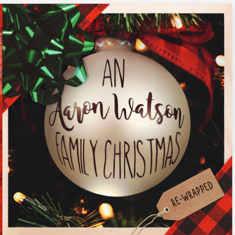 An Aaron Watson Family Christmas: Re-Wrapped (Limited Autographed Translucent Green Vinyl)   [Vinyl]