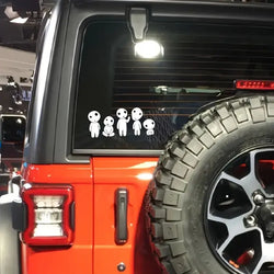 Anime Stickers, Cartoon Stickers, Car Stickers, Vinyl Decals - For Cars, Trucks, Walls, Laptops, Windows, Motorcycles (ONLINE ORDER ONLY)