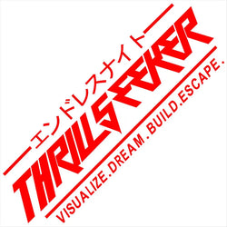 THRILL SEEKER Car Stickers JDM Windshield Banner Motivation Dream Build Escape After The File Glass Decoration Vinyl Decals (ONLINE ORDER ONLY)