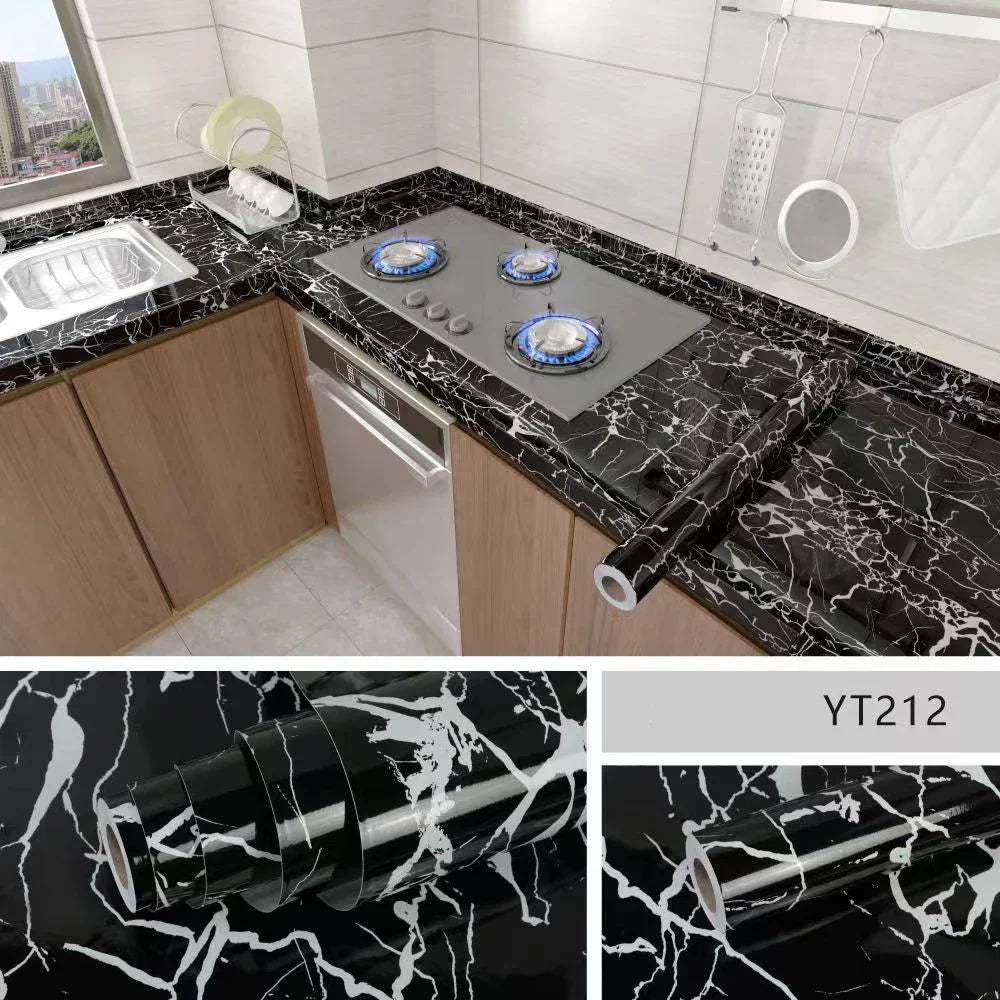 Kitchen Oil-Proof Waterproof Self-Adhesive Wallpaper Sticker (Online Order Only)