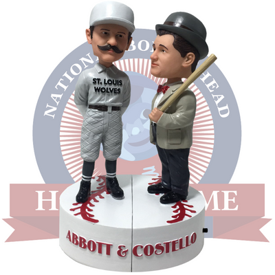 Abbott and Costello "Who's on First?" Talking Bobblehead Set (ONLINE ORDER ONLY)