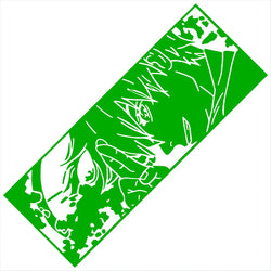 Cartoo Car Sticker My Domain Anime Stickers Personality Decoration Laptop Computer Auto Parts Bumper Window PVC Vinyl Decals (ONLINE ORDER ONLY)