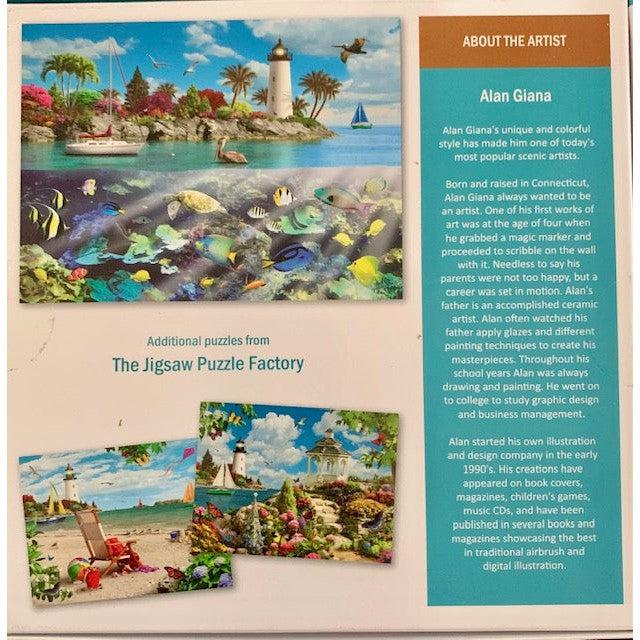 Above & Below Costal Lighthouses 1000 Piece Jigsaw Puzzle Leap Year (ONLINE ORDER ONLY)